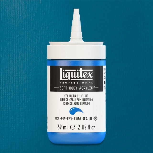 Cerulean Blue Hue, 59 ml. bottle