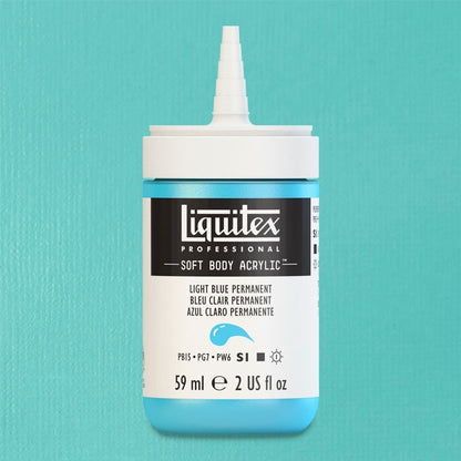 Light Blue Permanent, 59 ml. bottle