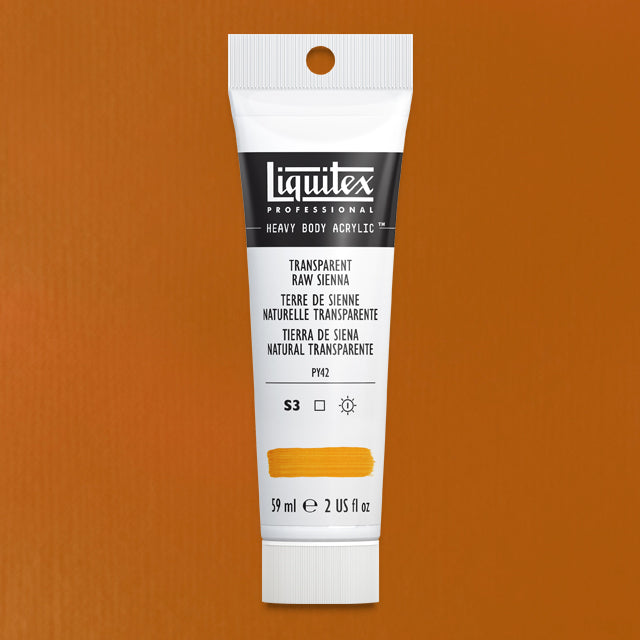 Transparent Raw Sienna, 59 ml.