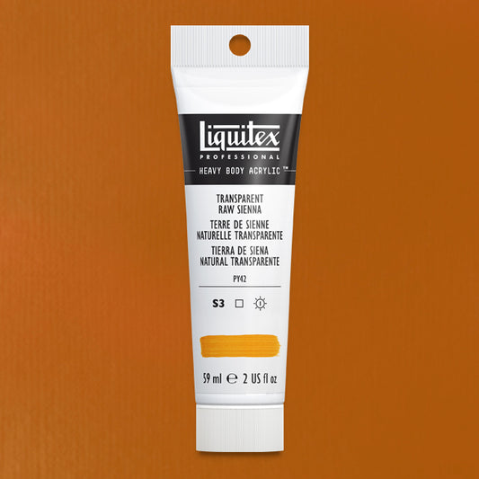 Transparent Raw Sienna, 59 ml.