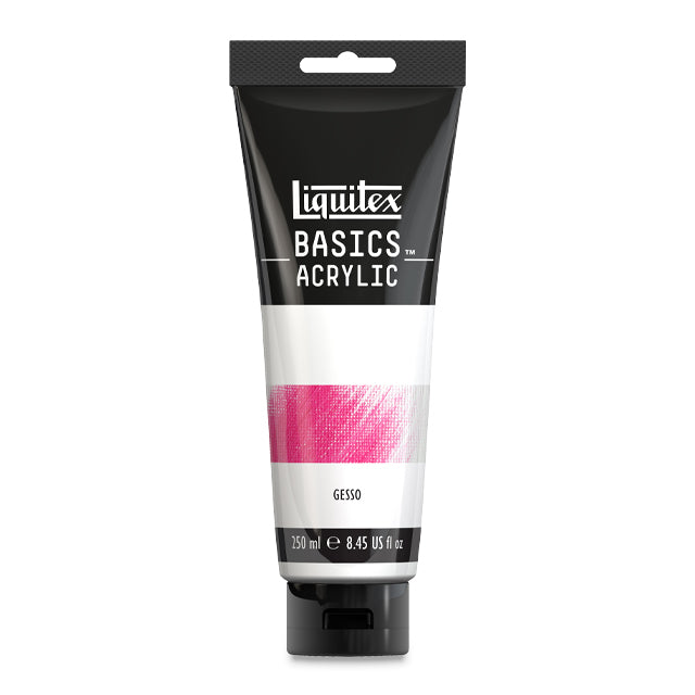 Basics Acrylic Gesso, 250 ml. Tube