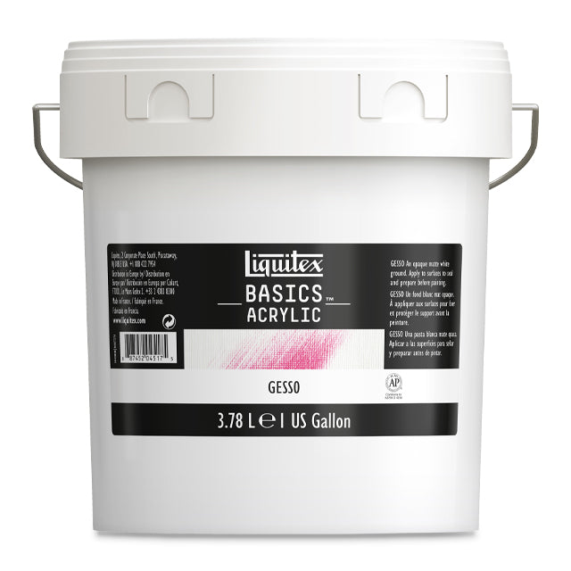 Basics Acrylic Gesso, 128 oz. (1 Gallon)