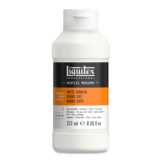 Matte Varnish, 8 oz. bottle