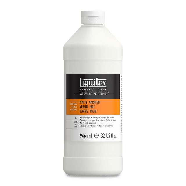 Matte Varnish, 32 oz. bottle