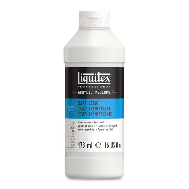 Clear Gesso, 16 oz. bottle