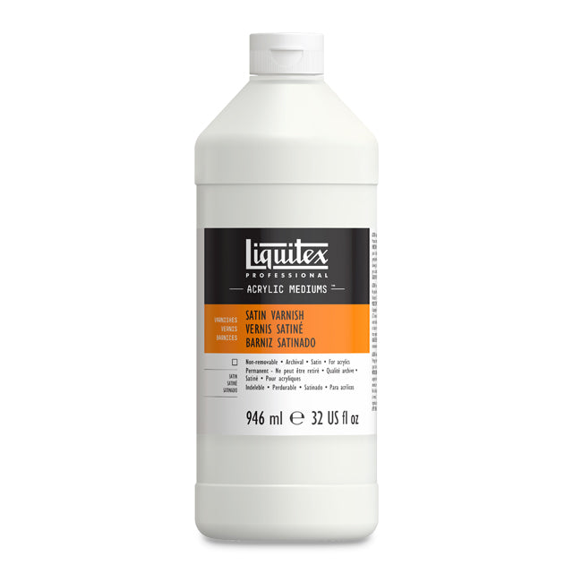 Satin Varnish, 32 oz. bottle