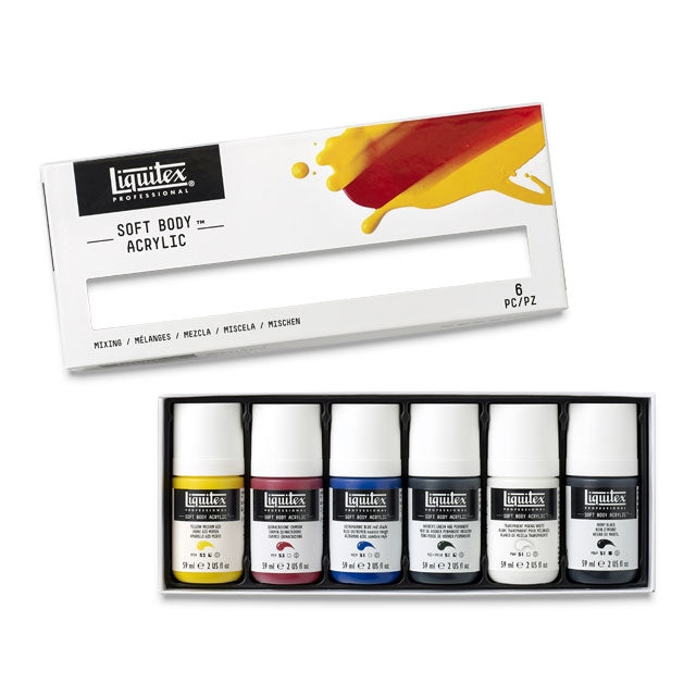 Soft Body Acrylic Mixing Colors