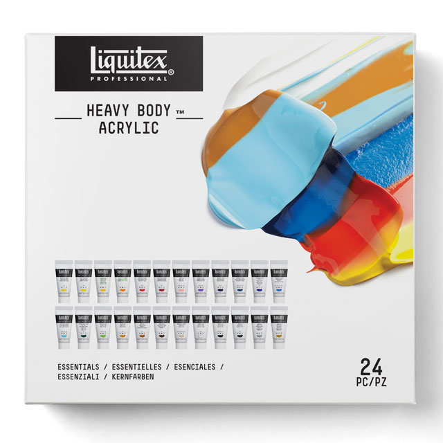 Heavy Body Artist Acrylic - Essentials Set of 24