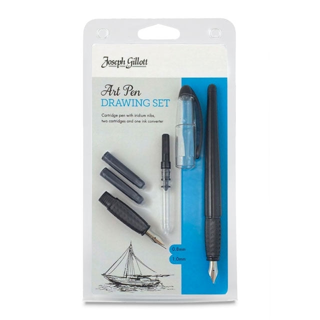 Gillott Art Pen Drawing Set