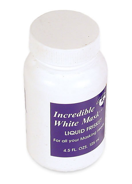 Incredible White Mask Liquid Frisket, 4-1/2 oz.