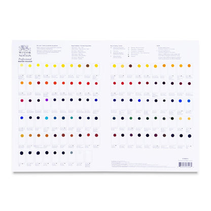 Professional Watercolor Sampler Dot Card