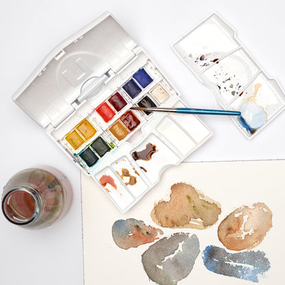 Cotman Palette Pocket Set In Use