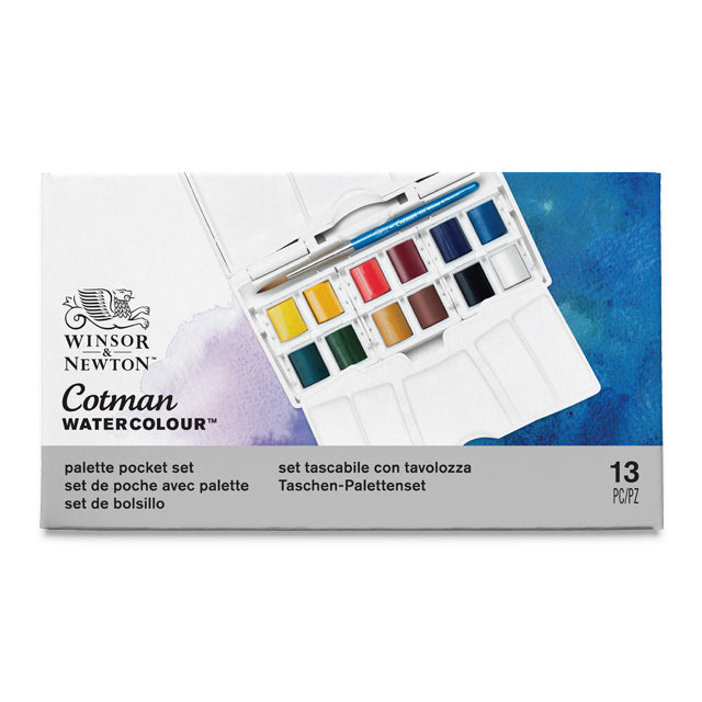 Cotman Palette Pocket Set Packaging