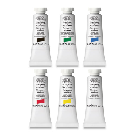 Designers' Gouache Primary Set of 6