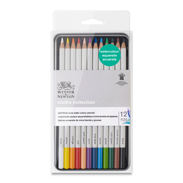 Studio Collection Watercolor Pencils - Set of 12