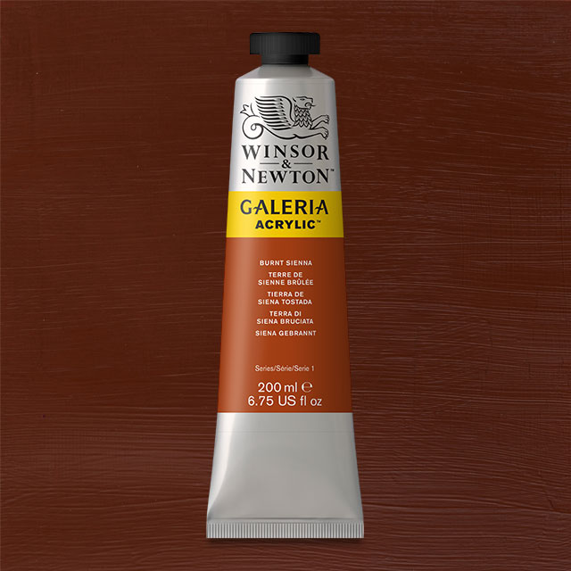 Galeria Acrylic, Burnt Sienna