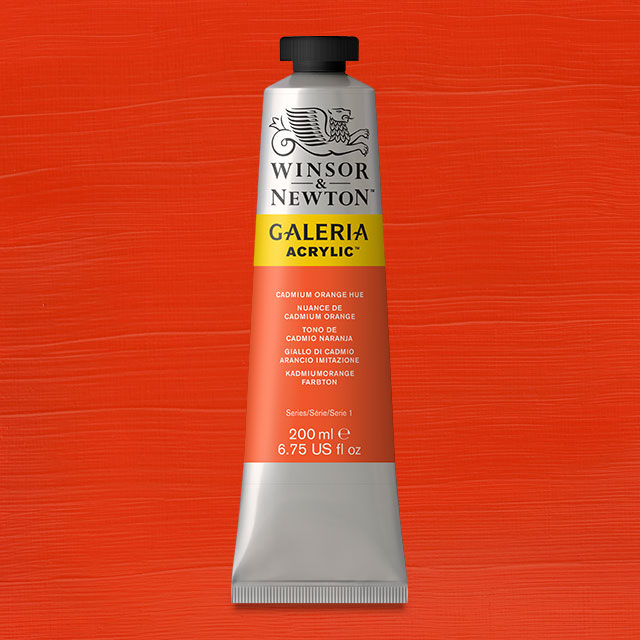 Galeria Acrylic, Cadmium Orange Hue