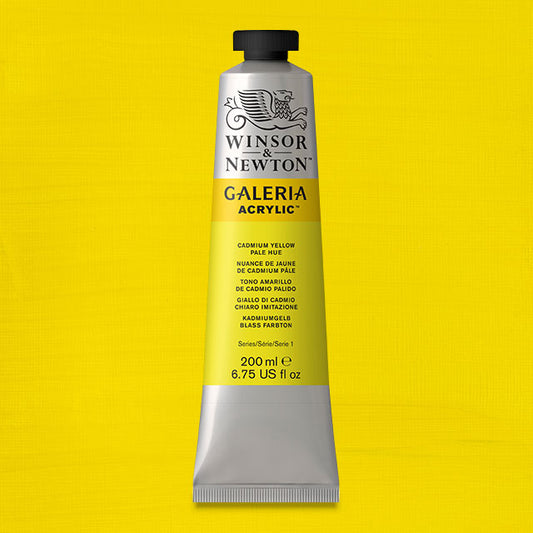 Galeria Acrylic, Cadmium Yellow Pale Hue