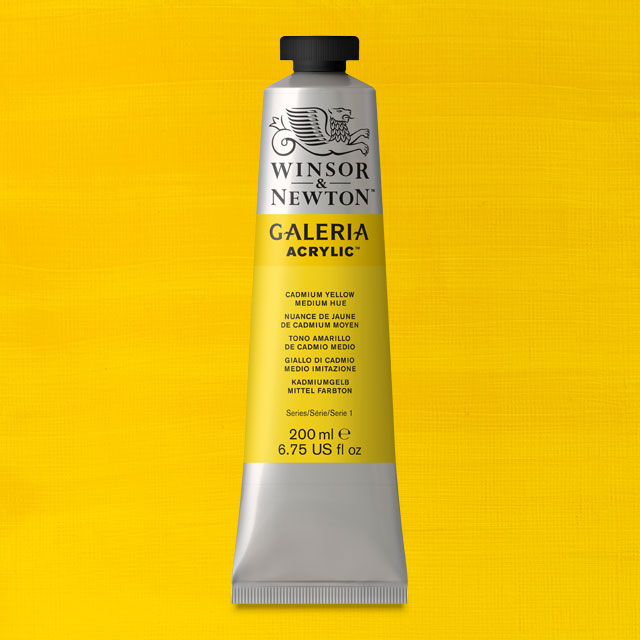 Galeria Acrylic, Cadmium Yellow Med Hue