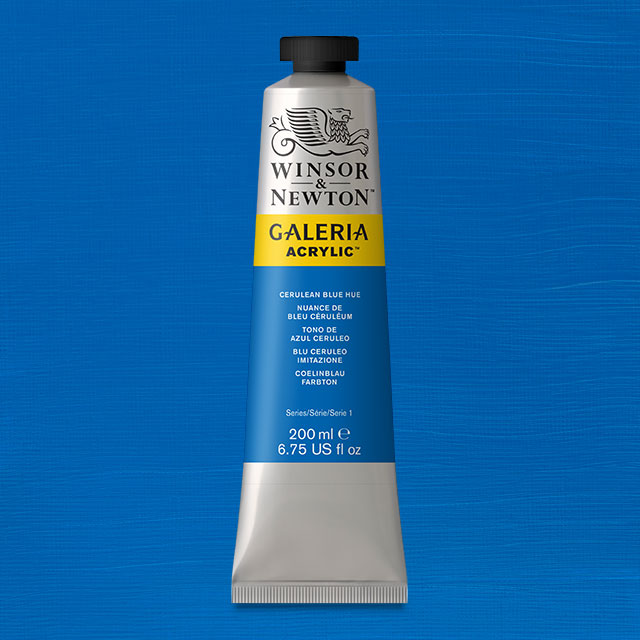 Galeria Acrylic, Cerulean Blue Hue