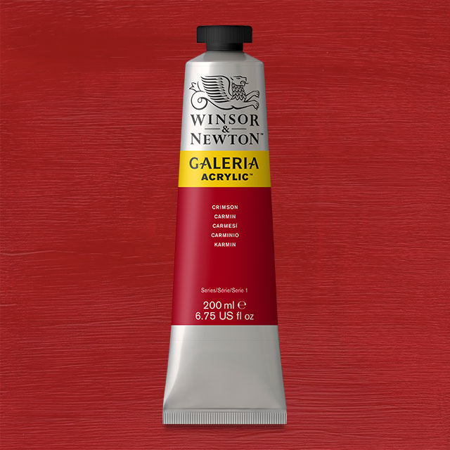 Galeria Acrylic, Crimson