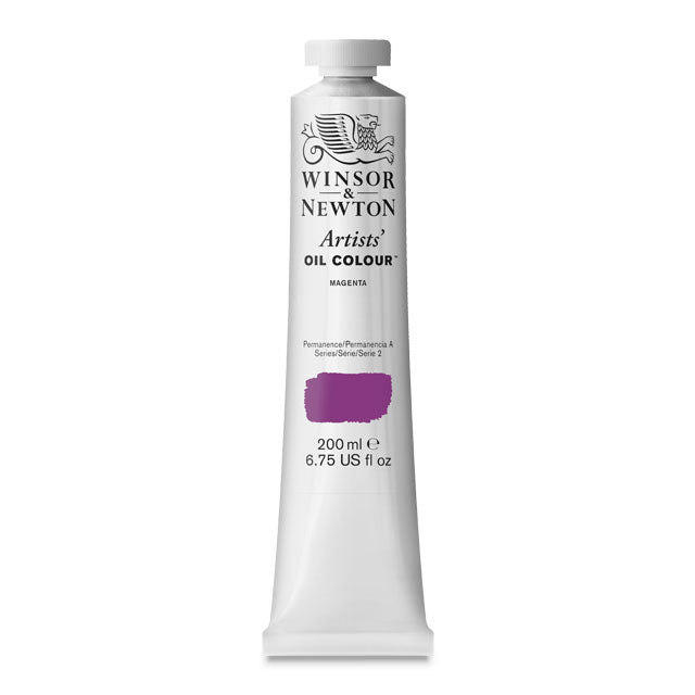 Artists' Oil Color, Magenta, 200 ml.