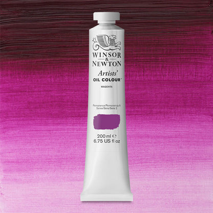 Artists' Oil Color, Magenta, 200 ml.