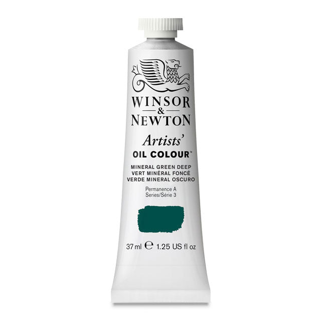 Artists' Oil Color - Mineral Green Deep, 37 ml.