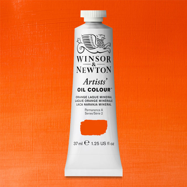 Artists' Oil Color - Orange Laque Mineral, 37 ml.