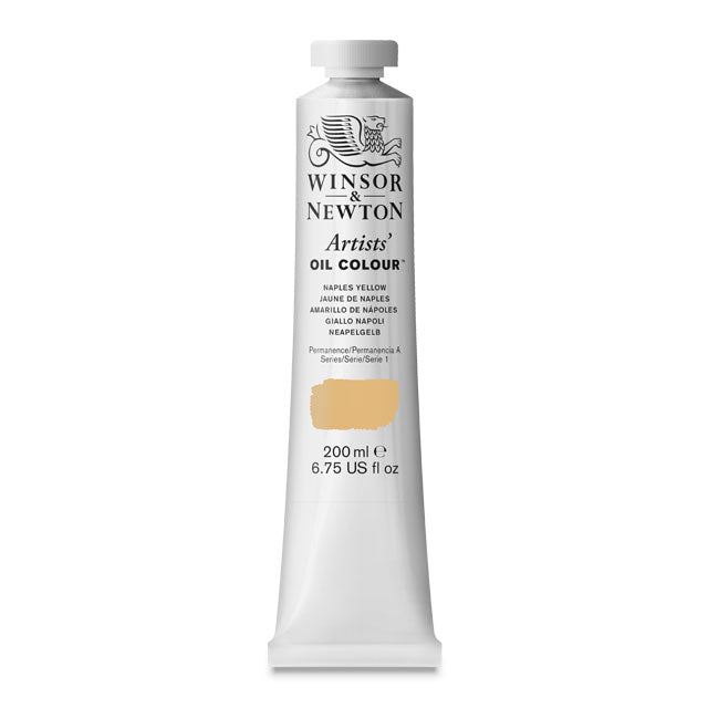 Artists' Oil Color, Naples Yellow, 200 ml.