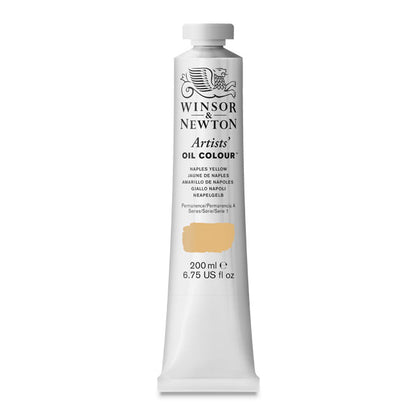 Artists' Oil Color, Naples Yellow, 200 ml.