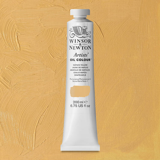 Artists' Oil Color, Naples Yellow, 200 ml.