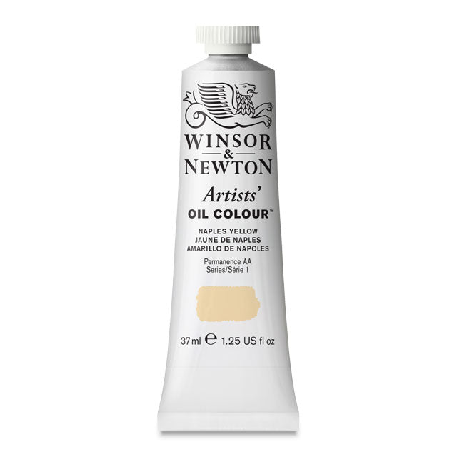 Artists' Oil Color, Naples Yellow, 37 ml.