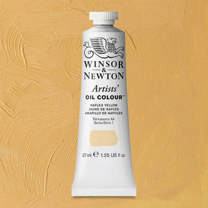 Artists' Oil Color, Naples Yellow, 37 ml.