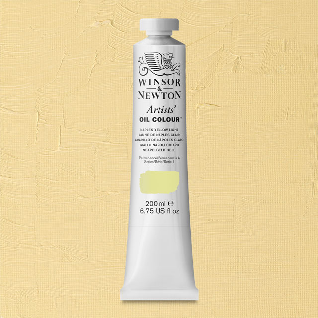 Artists' Oil Color, Naples Yellow Light, 200 ml.