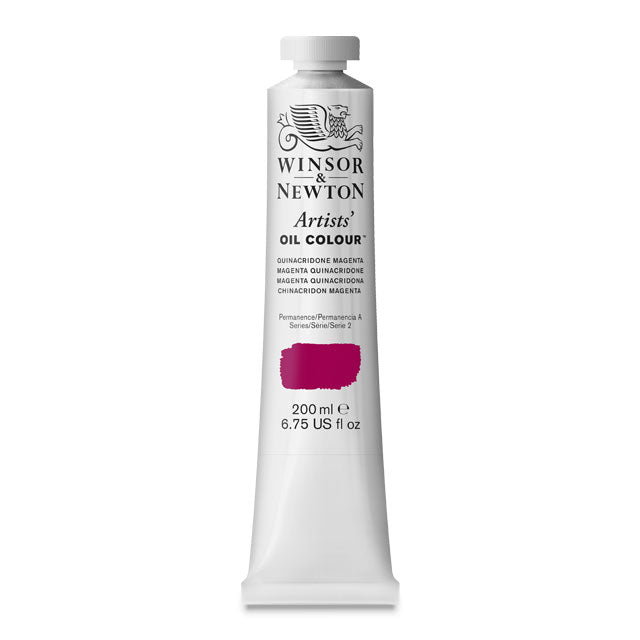 Artists' Oil Color, Quinacridone Magenta, 200 ml.