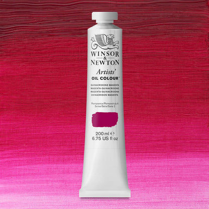 Artists' Oil Color, Quinacridone Magenta, 200 ml.