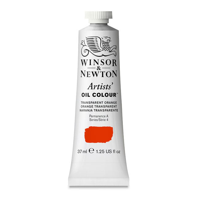 Artists' Oil Color - Transparent Orange, 37 ml.