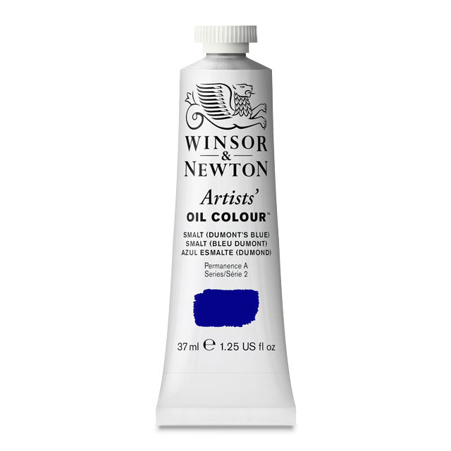 Artists' Oil Color - Smalt (Dumont's Blue), 37 ml.