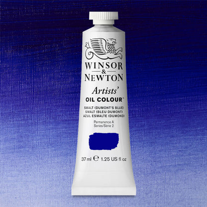 Artists' Oil Color - Smalt (Dumont's Blue), 37 ml.