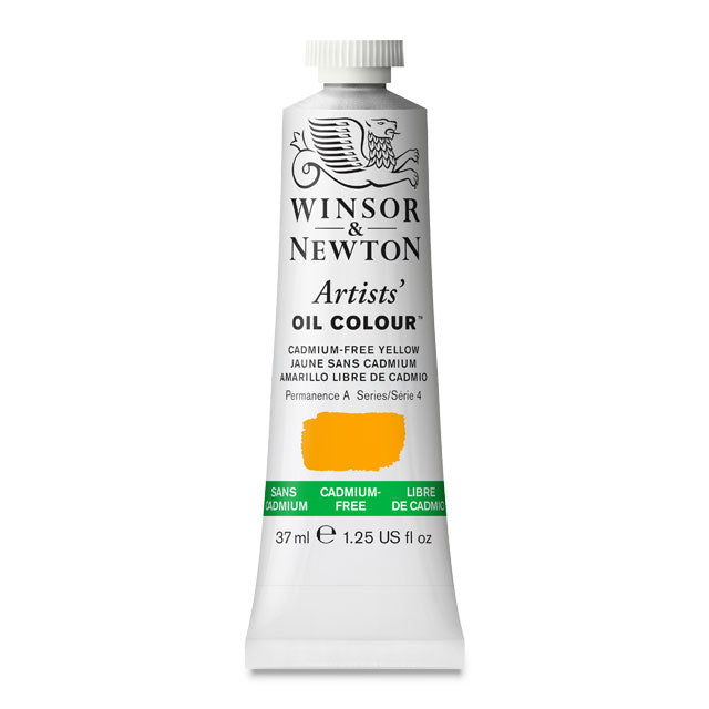 Artists' Oil Color, Cadmium-Free Yellow, 37 ml.