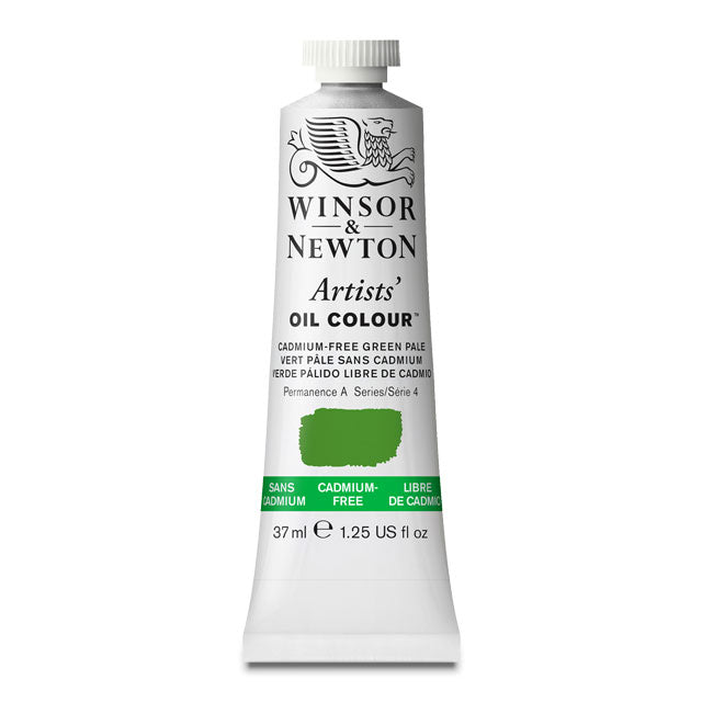 Artists' Oil Color, Cadmium-Free Green Pale, 37 ml.