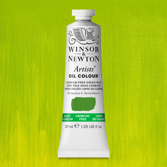 Artists' Oil Color, Cadmium-Free Green Pale, 37 ml.