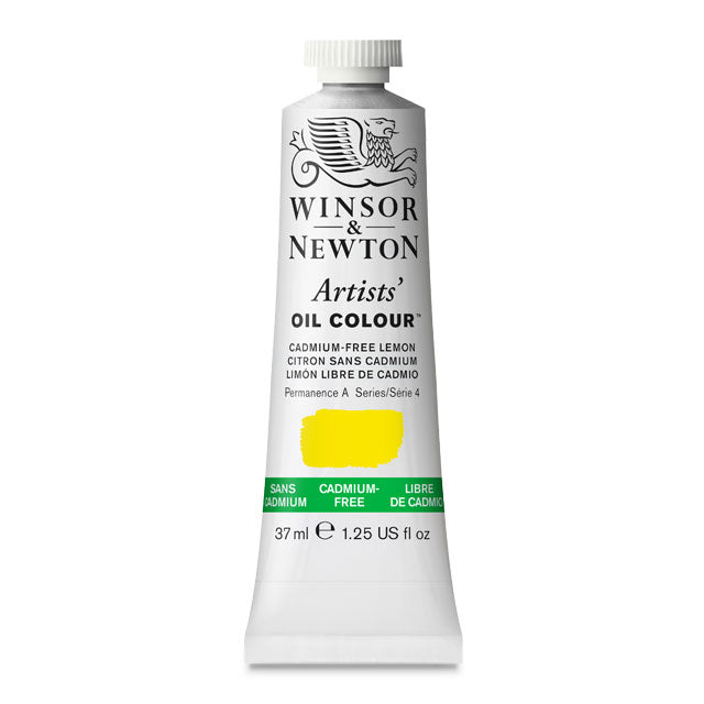 Artists' Oil Color, Cadmium-Free Lemon, 37 ml.