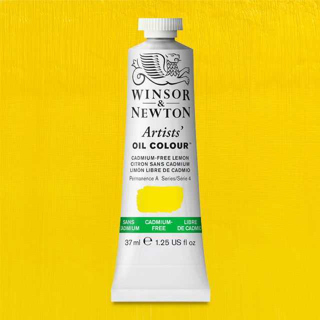 Artists' Oil Color, Cadmium-Free Lemon, 37 ml.