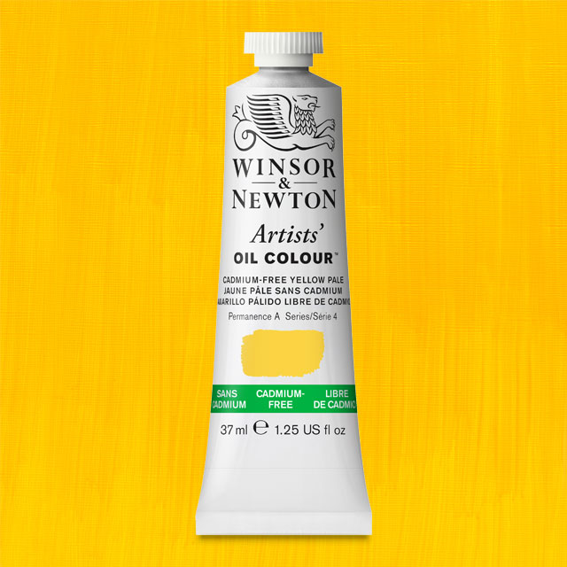 Artists' Oil Color, Cadmium-Free Yellow Pale, 37 ml.