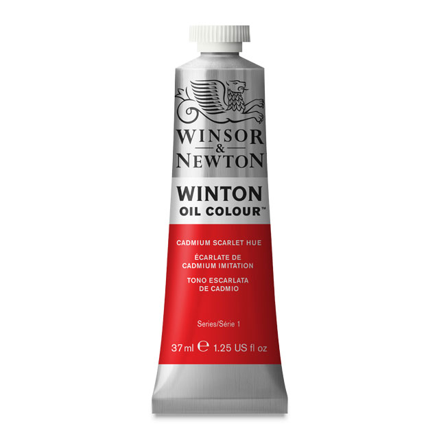 Winton Oil Color, Cadmium Scarlet Hue, 37 ml.