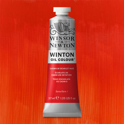 Winton Oil Color, Cadmium Scarlet Hue, 37 ml.