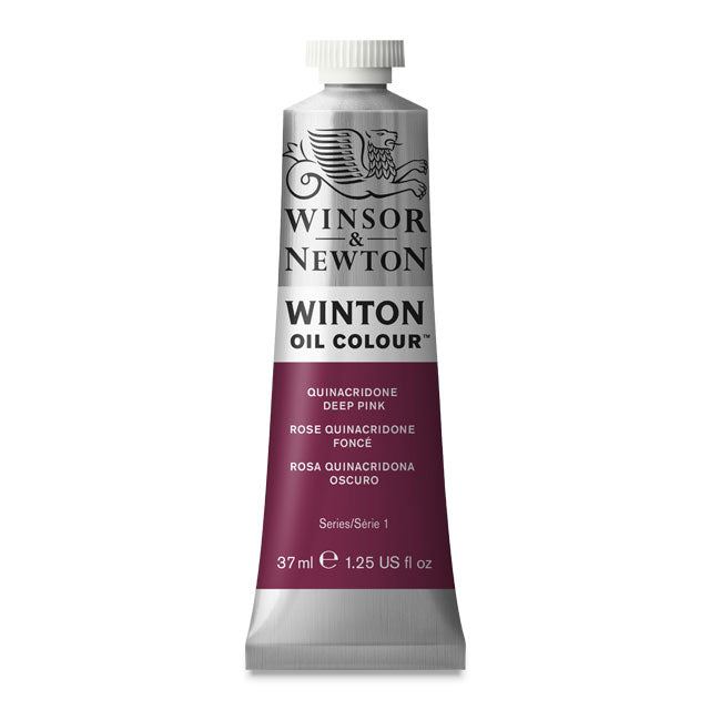 Winton Oil Color, Quinacridone Deep Pink, 37 ml.