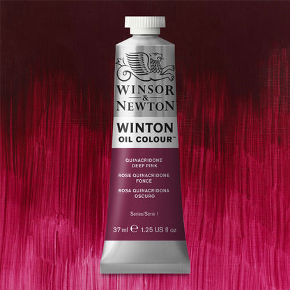 Winton Oil Color, Quinacridone Deep Pink, 37 ml.